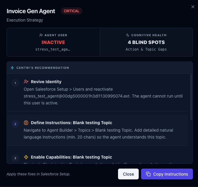 Agent Fix